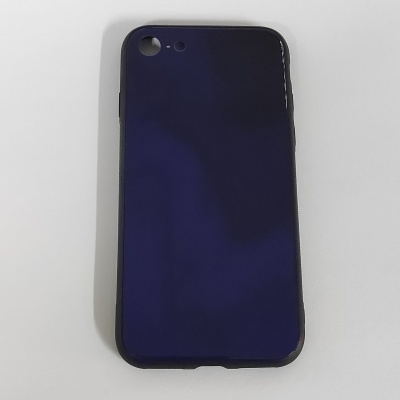 Capa Silicone iPhone 7 Purpura Refletora Reforçada