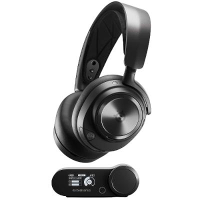 Headset Steelseries Arctis Nova Pro Wireless Gaming Preto