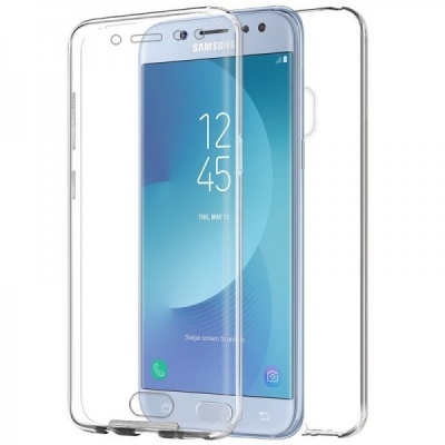 Capa Silicone Samsung Galaxy J5 2017 Transparente 360º