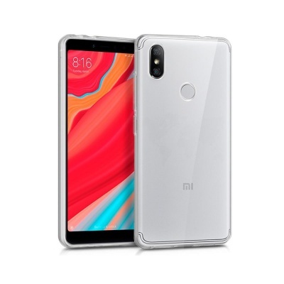 Capa Silicone Xiaomi Redmi S2 Transparente Baça
