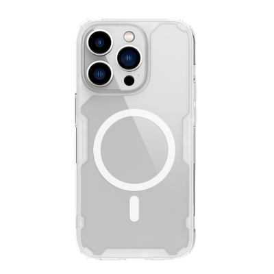 Smartphone com capa transparente e câmara tripla