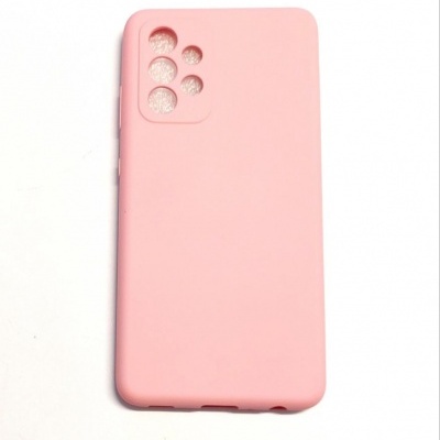 Capa Silicone Samsung Galaxy A52/A52 5G/A52s 5G Rosa Reforçada