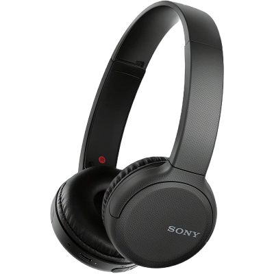 Headphones Sony WH-CH510 Wireless Pretos