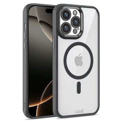 Capa Silicone iPhone 16 Pro Preta Reforçada