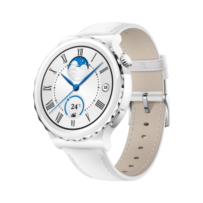 Huawei Watch Gt 3 Pro 3,35 Cm (1.32) Amoled 43 Mm 4g Blanco Gps (satélite) - reacondicionado Grade A Huawei Watch Gt 3 Pro 3,35 Cm (1.32) Amoled 43 Mm 4g Blanco Gps (satélite) - reacondicionado Grade A