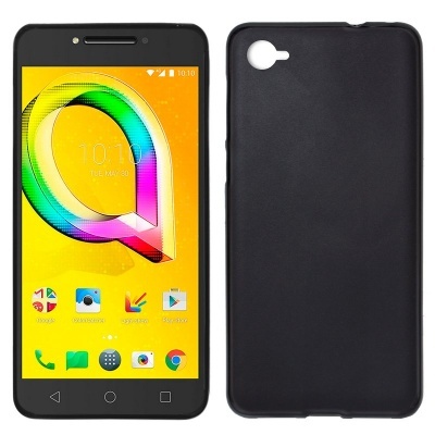 Capa Silicone Alcatel A5 Preta