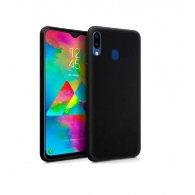 Capa Silicone Samsung Galaxy M20 Preta