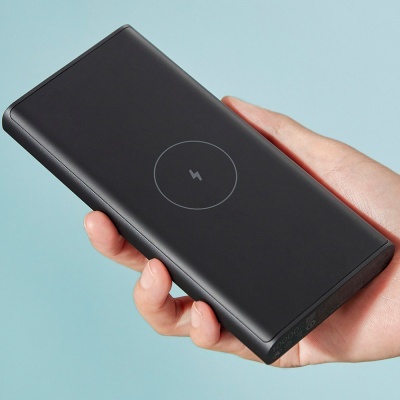 Powerbank Xiaomi Mi 10W 10000mAh Wireless Preta