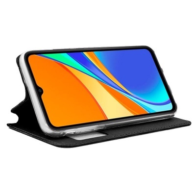 Capa Livro Xiaomi Redmi 9C Preta