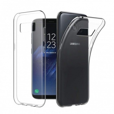 Capa Silicone Samsung Galaxy S8 Transparente Reforçada