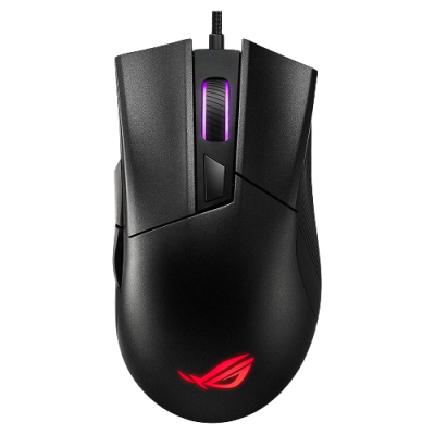 Rato Óptico Asus ROG Gladius II Core RGB 6200DPI Preto