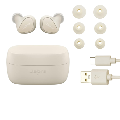 Earbuds Jabra Elite 4 In Ear True Wireless Bluetooth Active Noise Cancelling (ANC) Light Beige