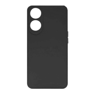 Capa Silicone Oppo A18 e A38 Preta Reforçada