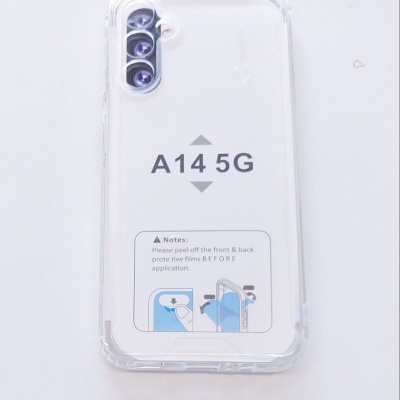 Capa Silicone Samsung Galaxy A14 5G Transparente Reforçada
