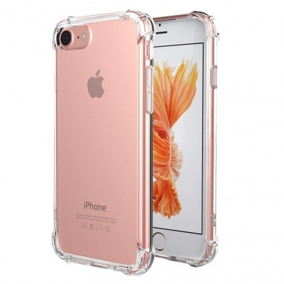 Capa Silicone iPhone 7 / 8 / SE 2020 Transparente