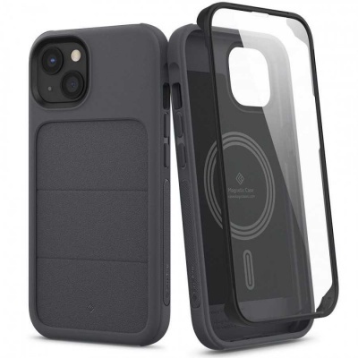 Capa Spigen Caseology Stratum iPhone 13 Cinzenta
