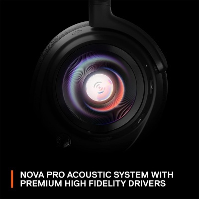 Headset Steelseries Arctis Nova Pro Wireless Gaming Preto