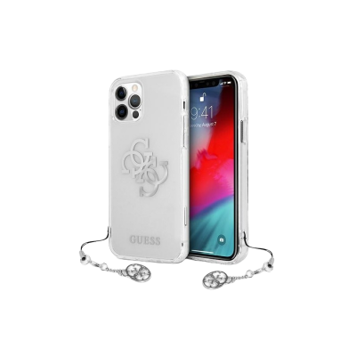 Capa iPhone 12 / 12 Pro Transparente Guess com Acessório