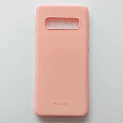 Capa Silicone Samsung Galaxy S10 Nude
