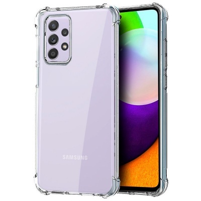 Capa Silicone Samsung Galaxy A52/A52 5G/A52s 5G Transparente Reforçada