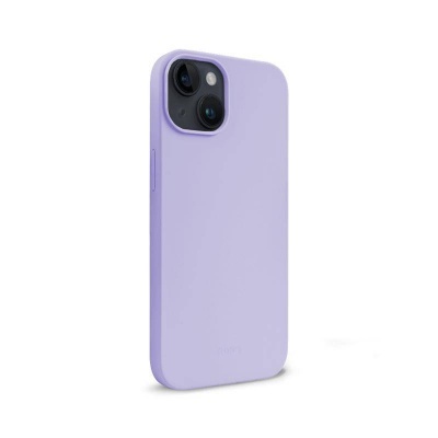 Capa Silicone iPhone 14 Plus Lilás Reforçada