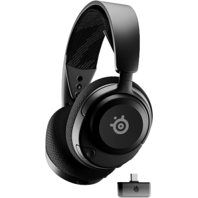 Headset Steelseries Arctis Nova 4 Gaming Wireless Multi-Platform Preto Headset Steelseries Arctis Nova 4 Gaming Wireless Multi-Platform Preto
