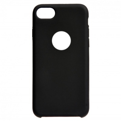 Capa Silicone iPhone 6 Plus Preta Reforçada