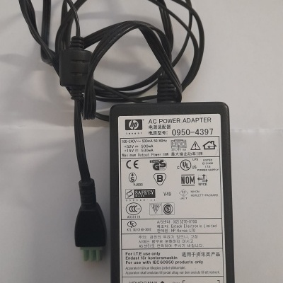 Carregador / Fonte de Alimentação Original HP 0950-4397 – 32V / 15V 18W | Peça Genuína