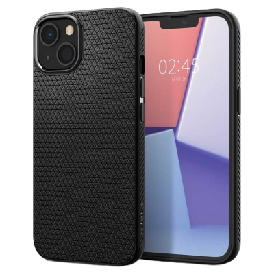 Capa Spigen Liquid Air iPhone 13 Mini Preta