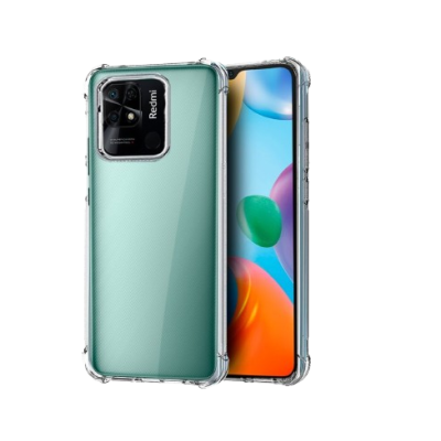Capa Silicone Xiaomi Redmi 10C Transparente Reforçada