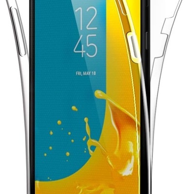 Capa Silicone Samsung Galaxy J6 Transparente 360º