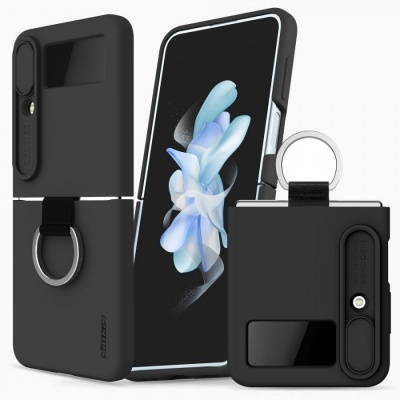 Capa Nillkin Camshield Silky Samsung Galaxy Z Flip 4 Preta
