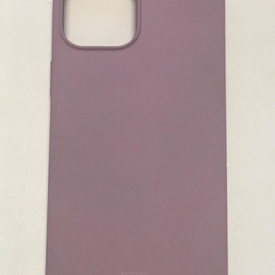Capa Silicone iPhone 12 Pro Max Lilás Reforçada