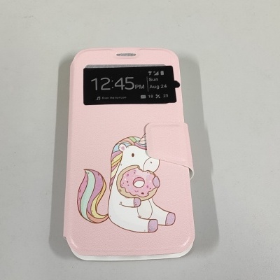 Capa Livro Samsung Galaxy S7 Unicórnio