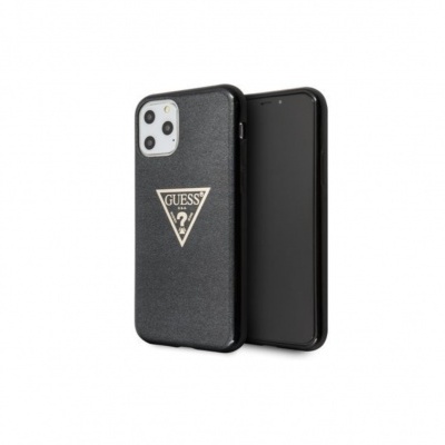 Capa iPhone 11 Pro Preta Brilhante Guess