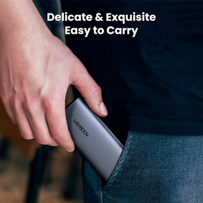 Caixa Externa M.2 UGREEN CM400 SSD M.2 NVMe USB-C/USB-C USB 3.1