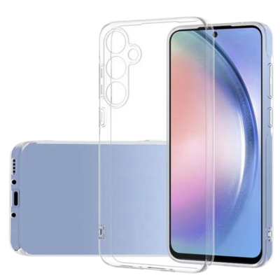 Capa Silicone Samsung Galaxy A35 5G / A55 5G Transparente Reforçada