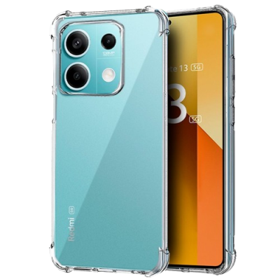 Capa Silicone Xiaomi Redmi Note 13 5G Transparente Reforçada