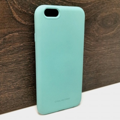 Capa Silicone iPhone 6 Azul Marinho Reforçada