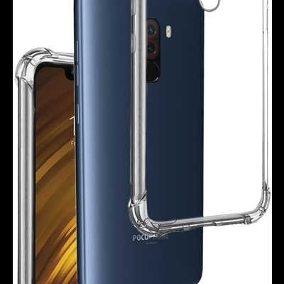 Capa Silicone Xiaomi Pocophone F1 Transparente