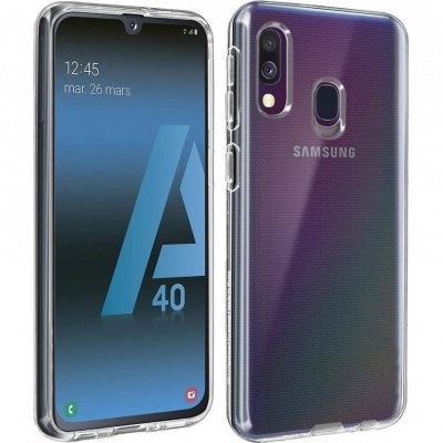 Capa Silicone Samsung Galaxy A40 Transparente