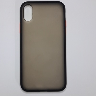 Capa Silicone iPhone X/XS Transparente Reforçada