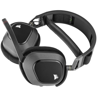 Headset Corsair HS80 RGB Wireless Carbon