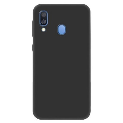 Capa Silicone Samsung Galaxy A40 Preta