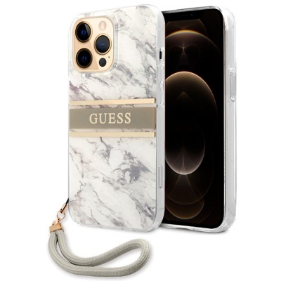 Capa iPhone 12 Pro Max Mármore Guess com Acessório