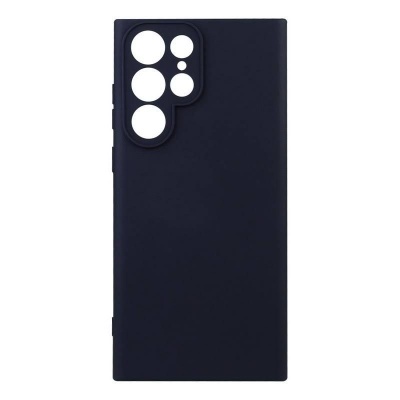 Capa Silicone Samsung Galaxy S22 Ultra Preta Reforçada