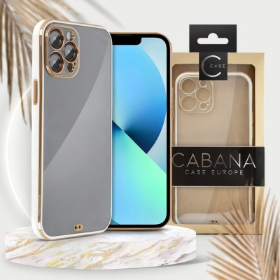 Capa Cabana Lux Frame iPhone 14 Pro Max Branca
