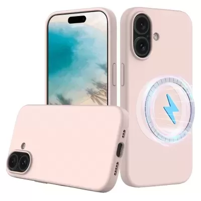 Capa Tecfy iPhone 16 Plus Rosa Nude