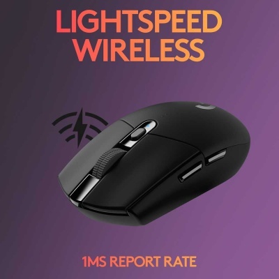 Rato Óptico Logitech G305 LightSpeed Wireless 12000DPI Preto Rato Óptico Logitech G305 LightSpeed Wireless 12000DPI Preto