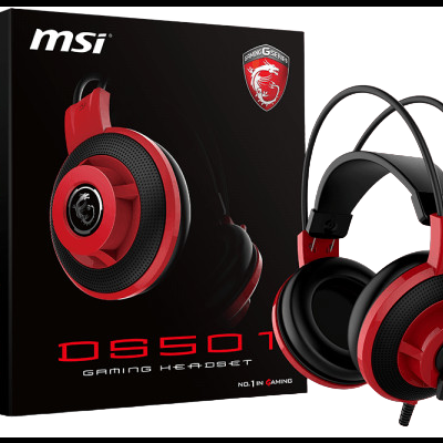 Auscultadores Gaming MSI DS501 Auscultadores Gaming MSI DS501